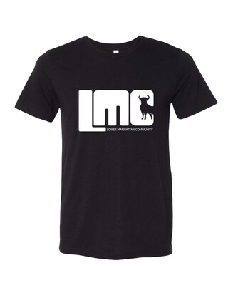 LMC Bull Logo Black T-shirt- Adult Medium