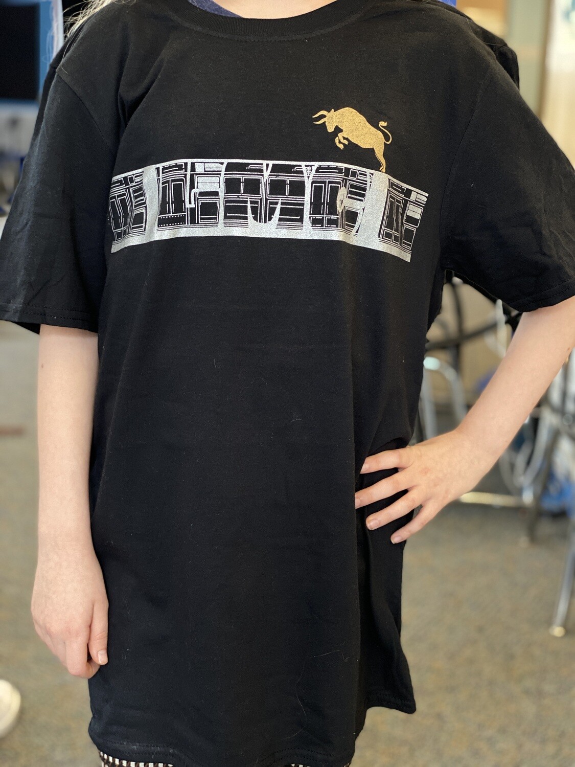 Black LMC Subway Train T-Shirt-Large