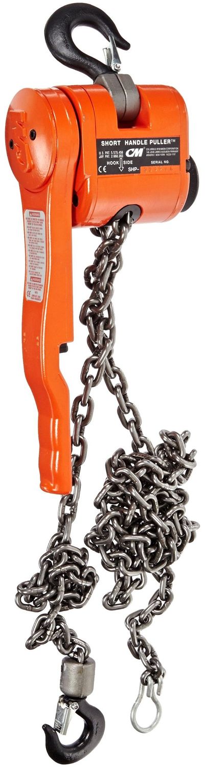CM - Puller 3/4 Ton Lever Hoist (5' Lift)