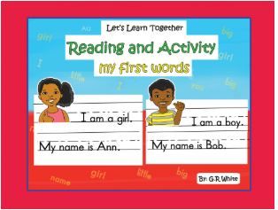 Let&#39;s Learn Together Reading and Activity My First Word K1 by G.R White