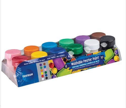 Centrum Acrylic Paint 12ct
