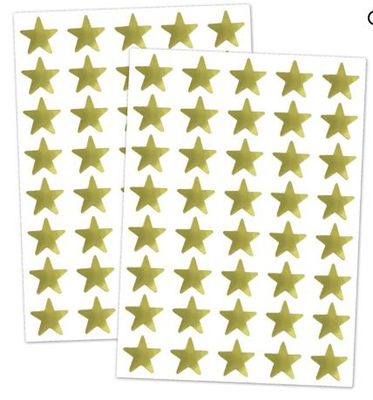 SCHOOL GOLD STAR LABELS