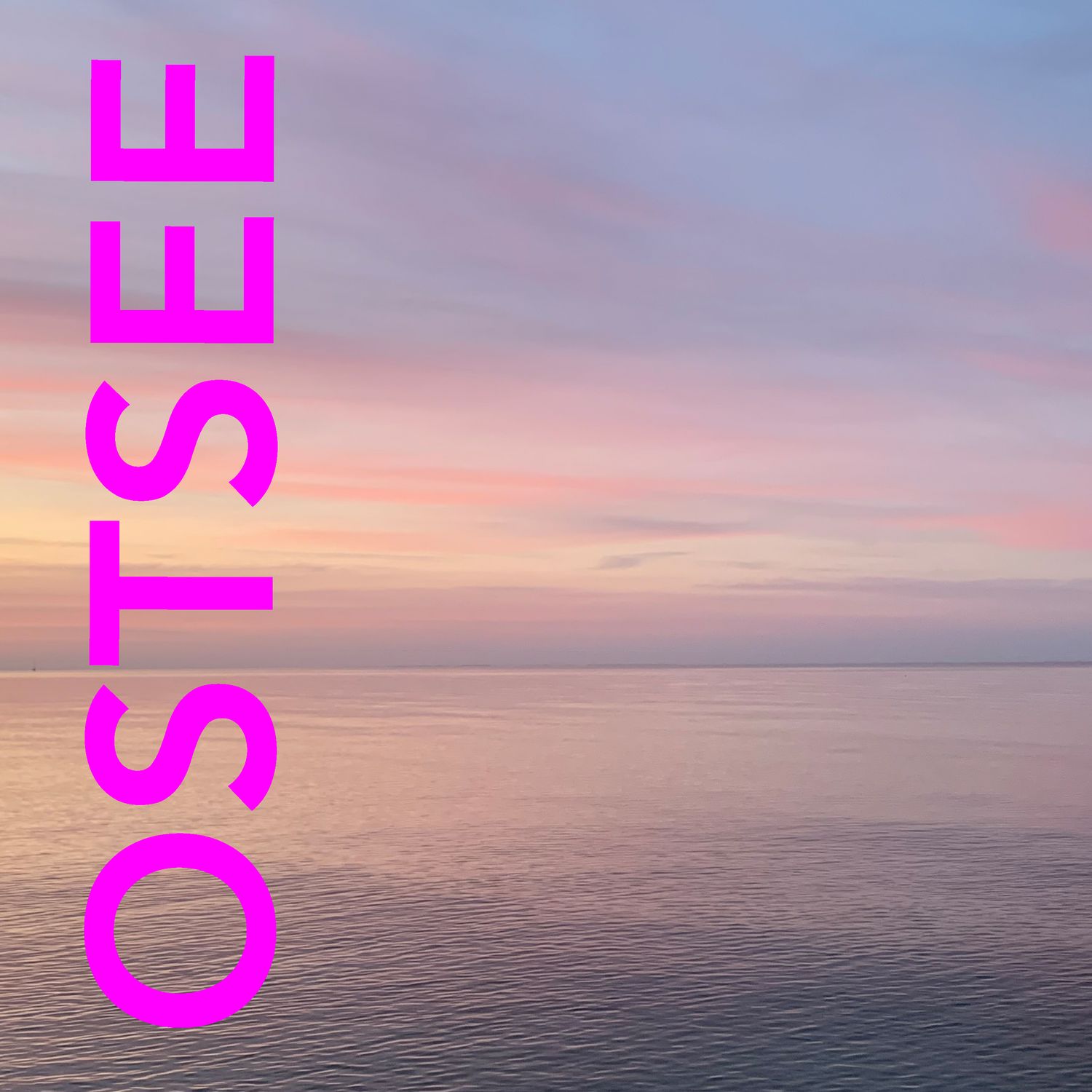 Foto-Druck auf Leinwand - Meer Ostsee - Insel Fehmarn - mit Text