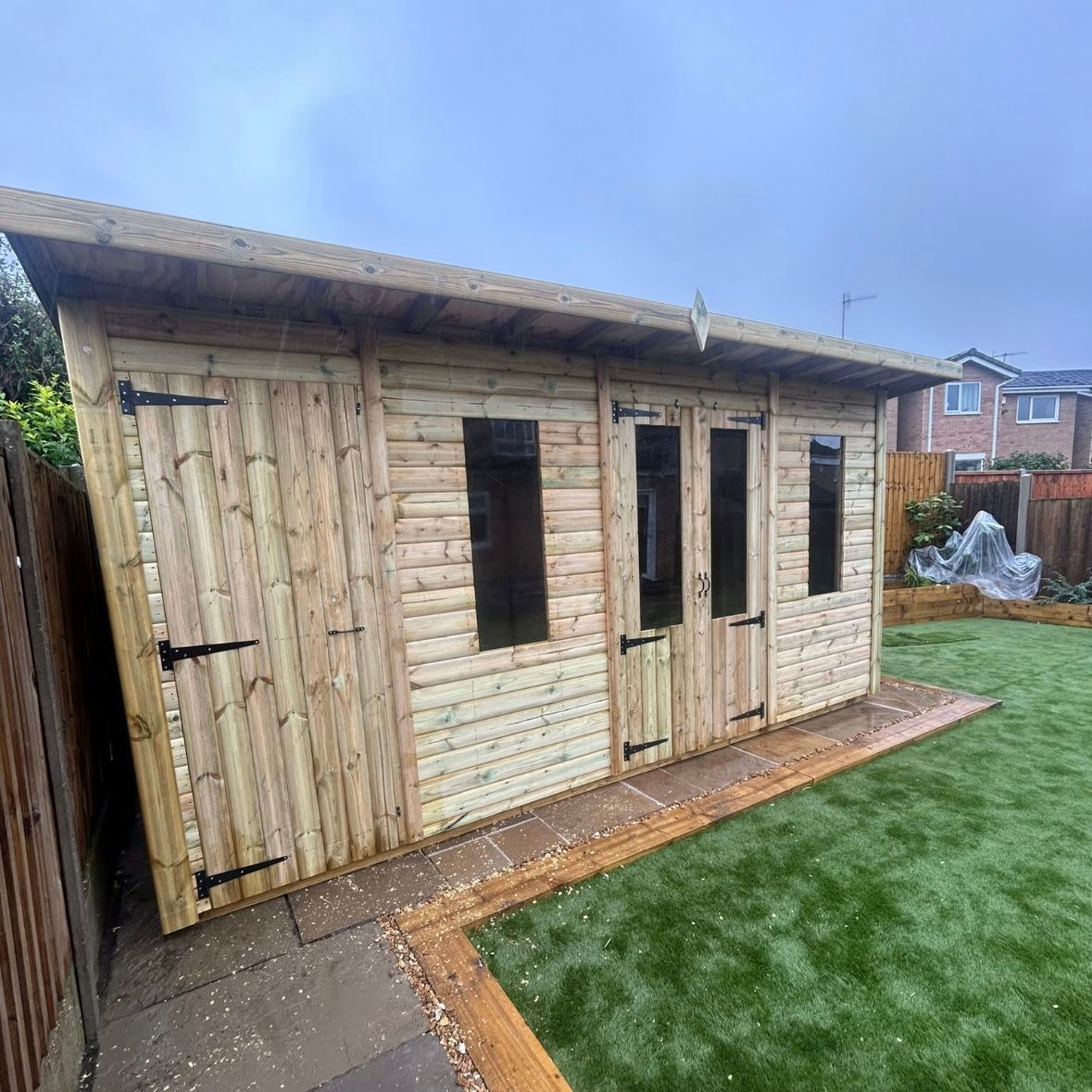 16 x 10 Summerhouse / Shed Combi 16 x 10 Summerhouse / Shed Combi