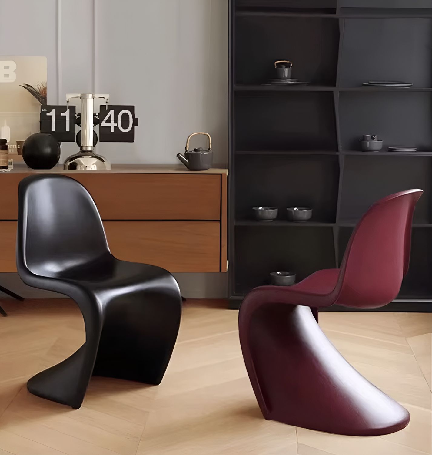 Modern Stacking Sculptural Chair