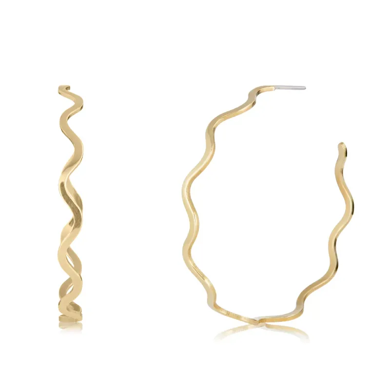Ora Large Wave Hoops B