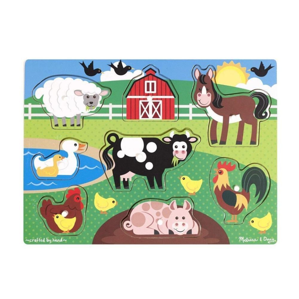 Farm Peg Puzzle