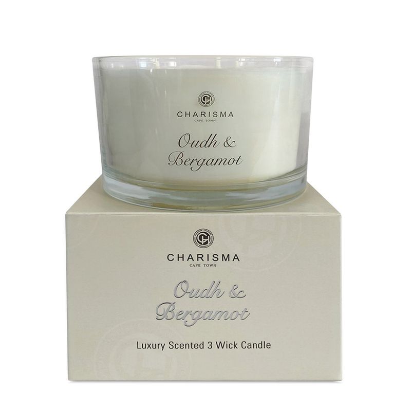 Charisma Three Wick Candle 500g