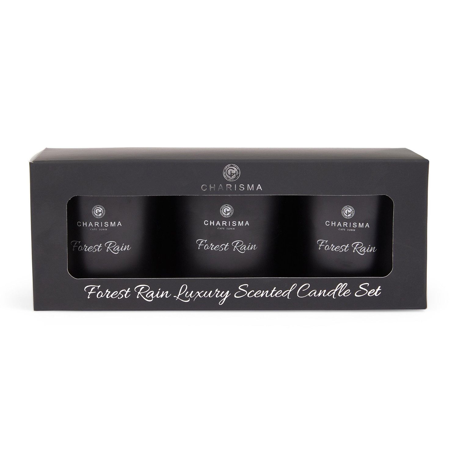 Charisma Forest Rain 3 Votive Candle Set, Scent: Forest Rain