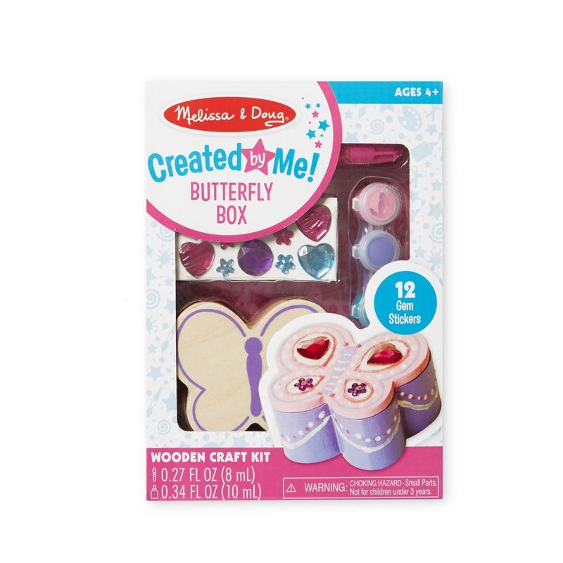 Melissa & Doug Butterfly Chest Decorate Your Own