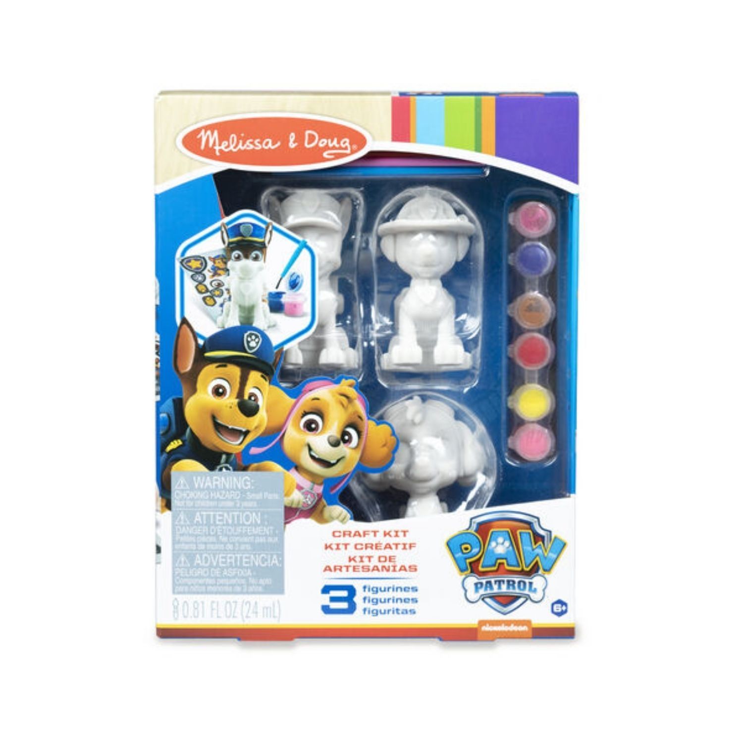 Paw Patrol Craft Kit, Design: Pup Figurines