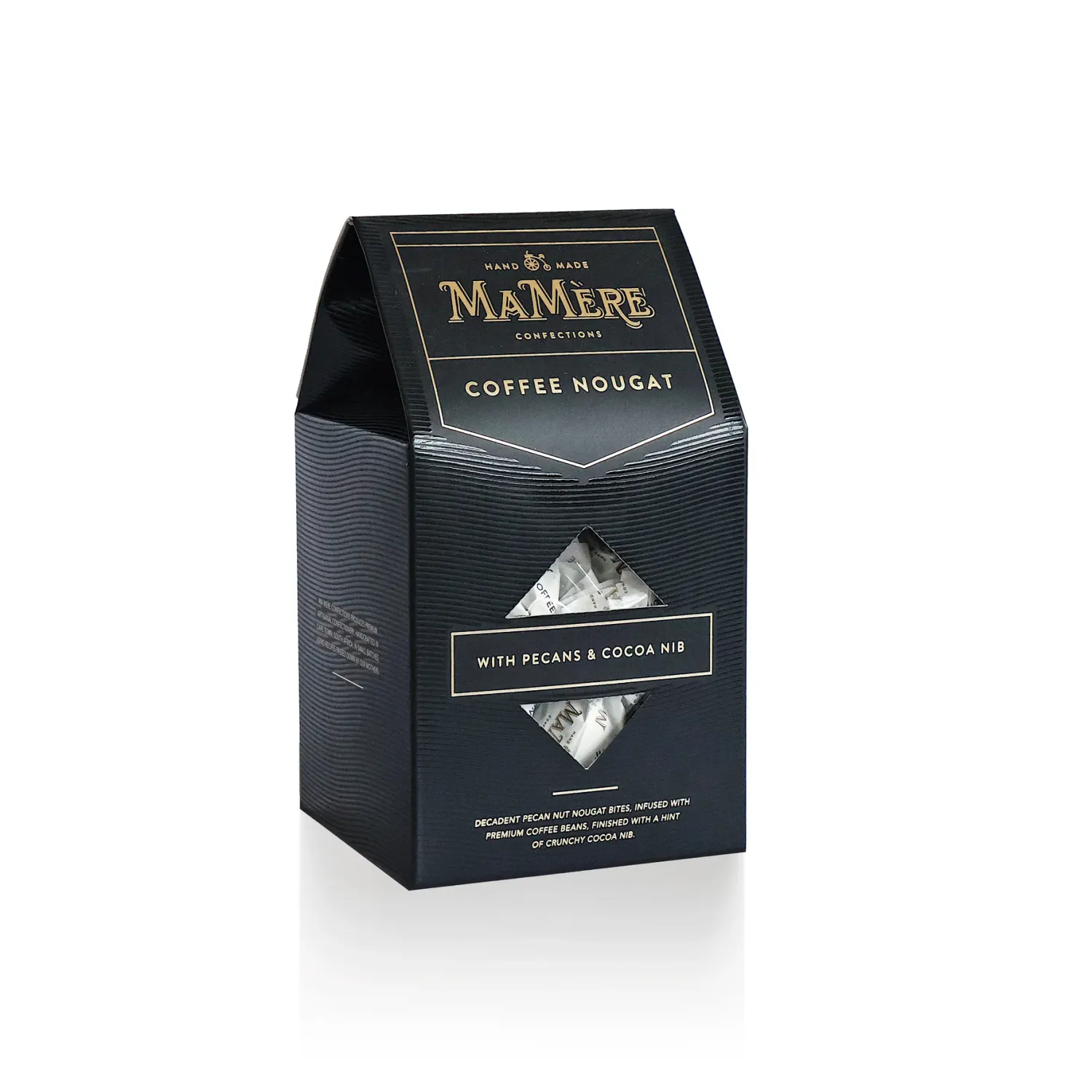 MaMere Coffee & Pecan Nougat Gift Box 150g MaMere Coffee & Pecan Nougat Gift Box 150g