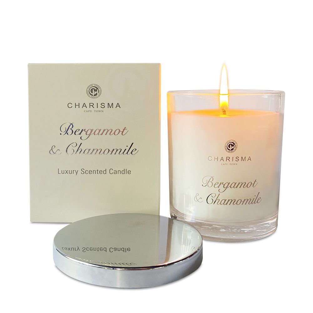 Charisma Box Candle 250g, Scent: Bergamot & Chamomile