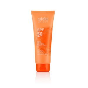 Aloe Unique Aloe SPF 50 Sun Lotion 125ml