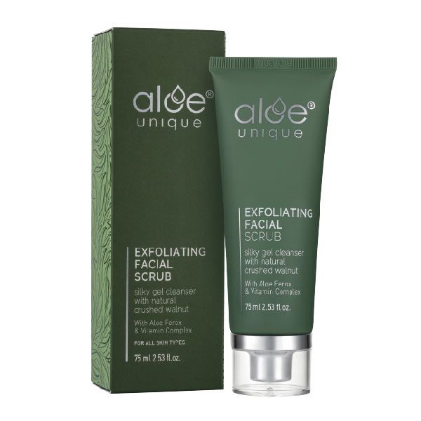 Aloe Unique Exfoliating Facial Scrub 75ml Aloe Unique Exfoliating Facial Scrub 75ml