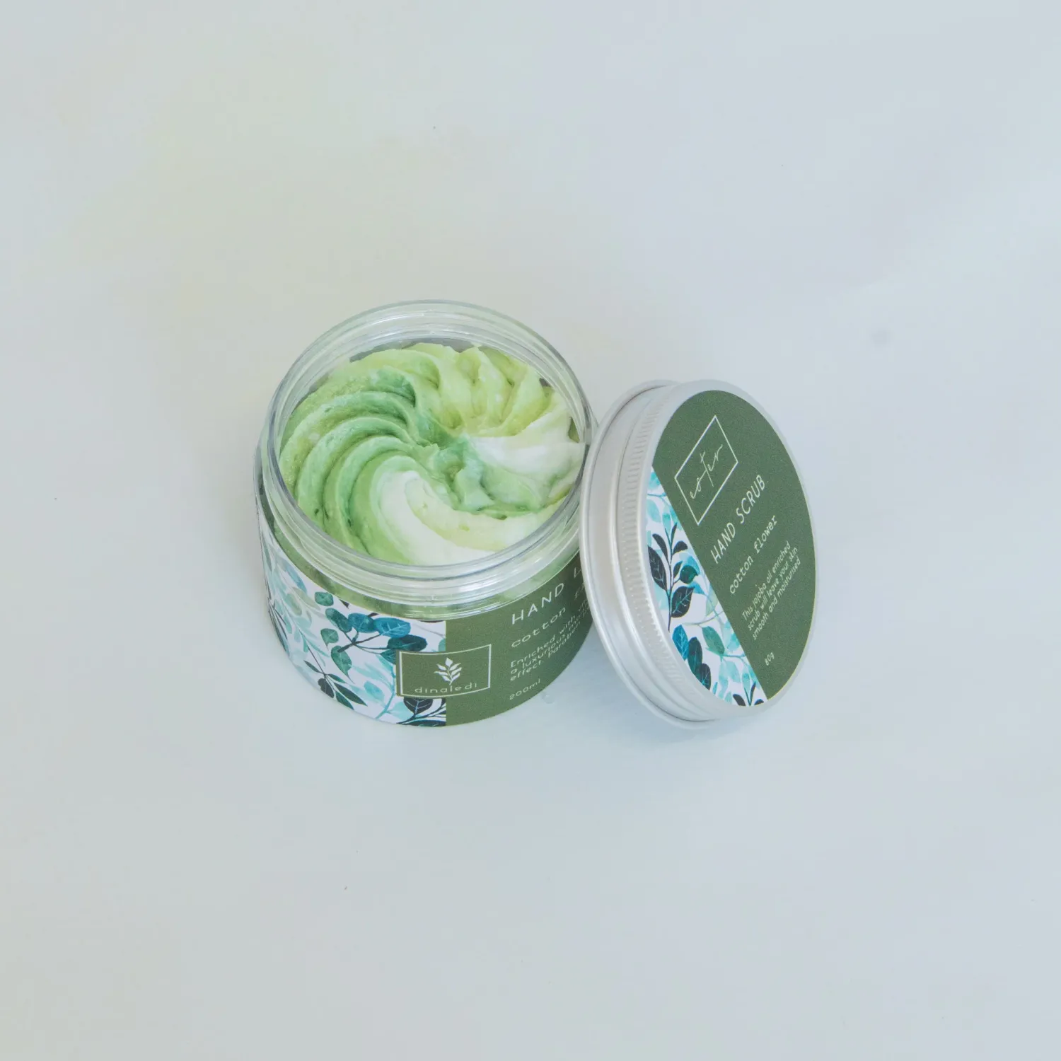 Dinaledi Fluffy Soap, Scent: Cotton Flower