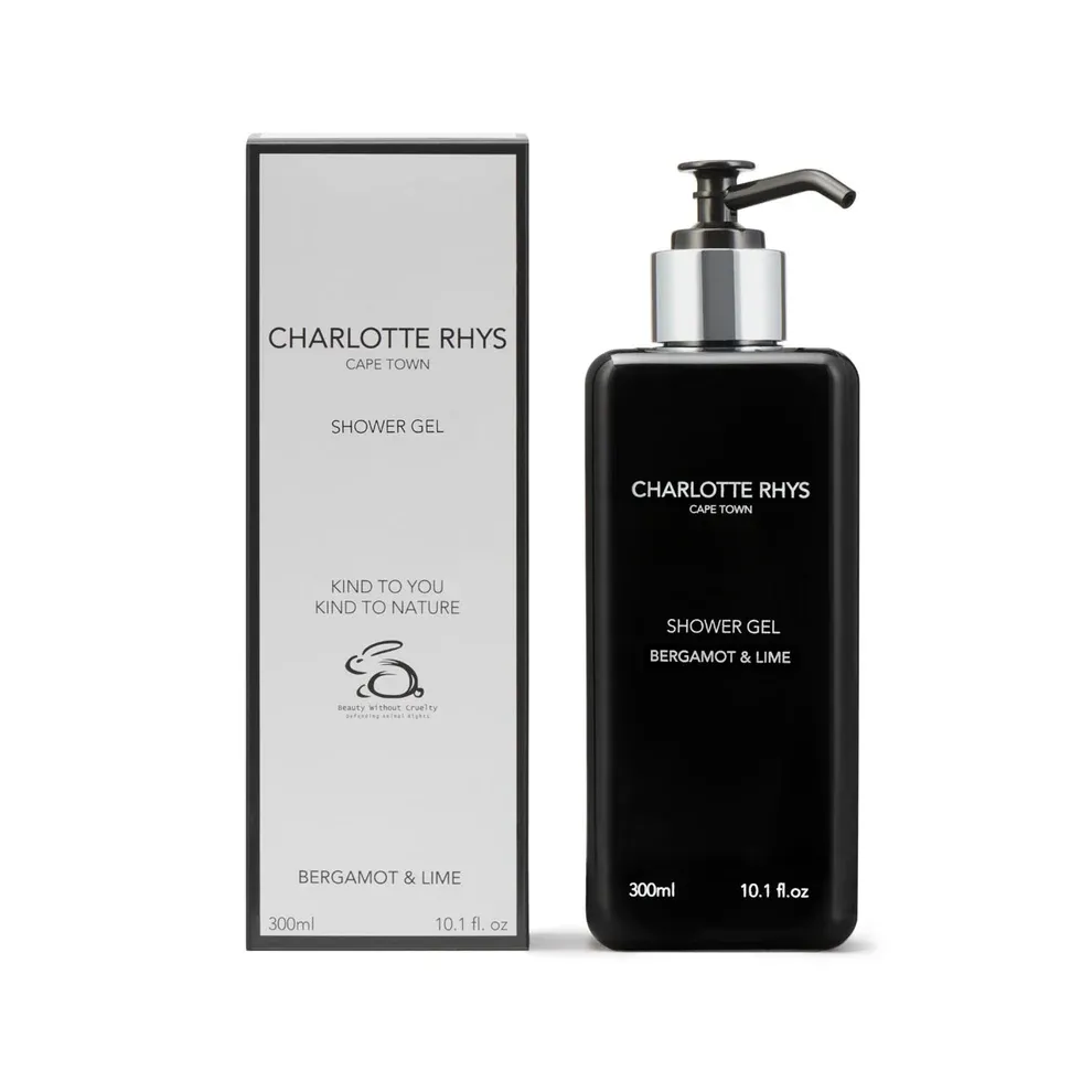 Charlotte Rhys Bath & Shower Gel 300ml, Scent: Bergamot & Lime