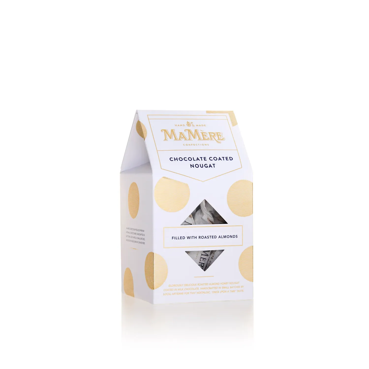 MaMere Chocolate Coated Almond Nougat Gift Box 220g