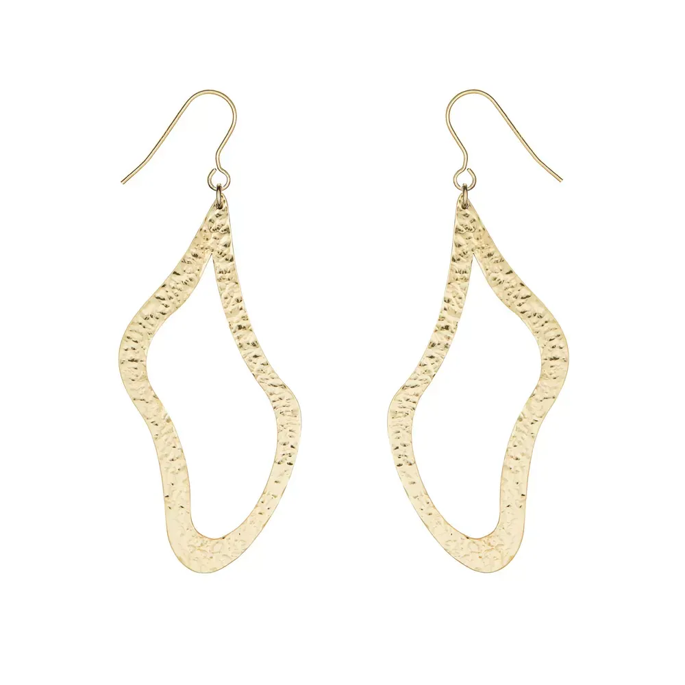 Ora Hook Earrings B, Style: Splash Drop