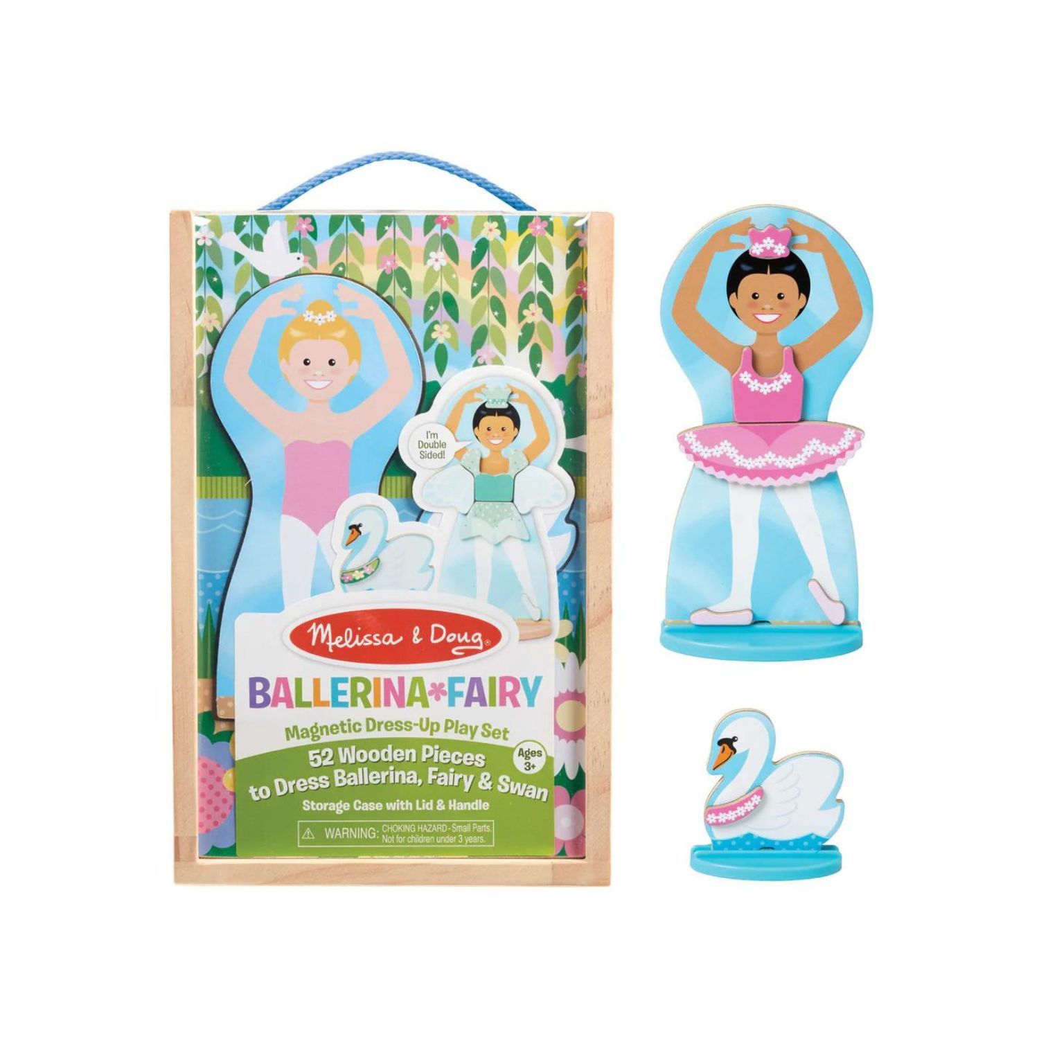 Melissa & Doug Ballerina/Fairy Magnetic Dress-Up