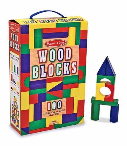 100 Wood Block Set