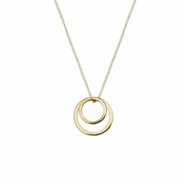 Ora Double Circle Necklace B