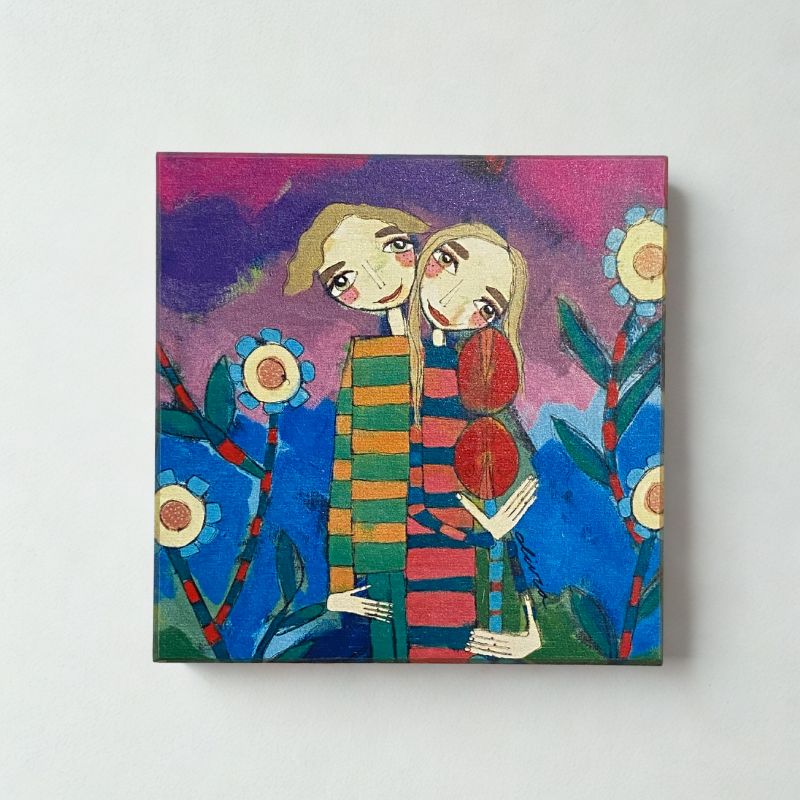 Olivia Wooden Prints 140 x 140