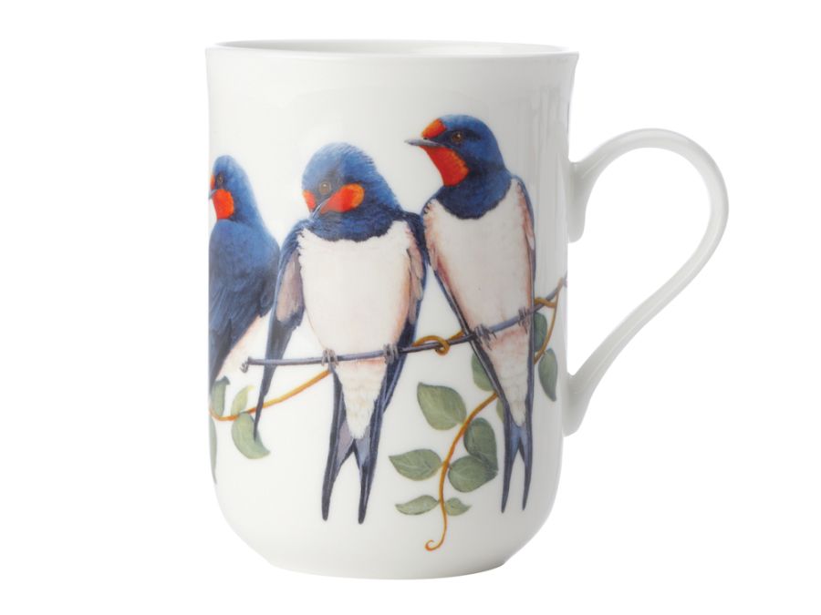 Birds Of The World Mug, Design: Swallow