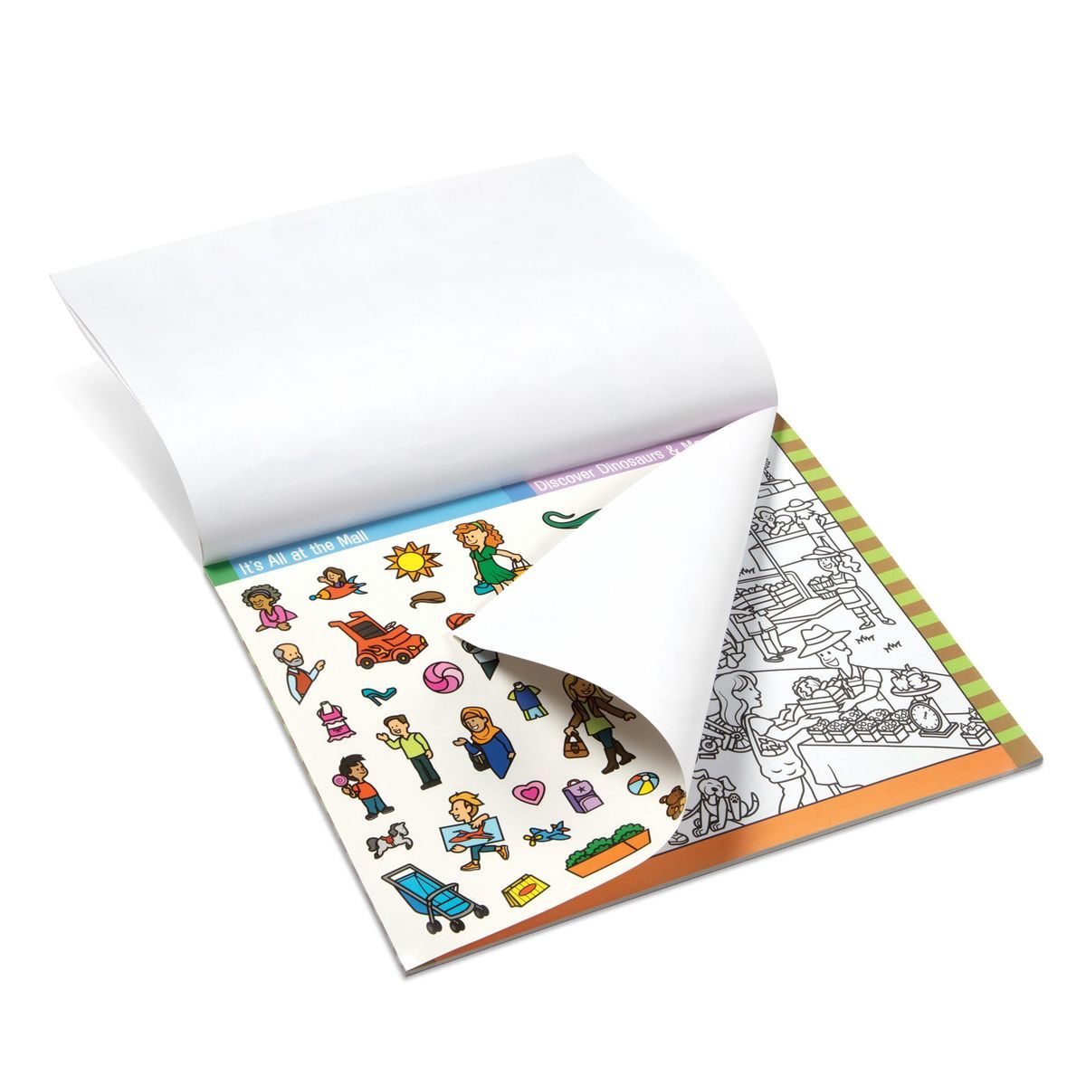 Melissa & Doug Seek & Find Sticker Pad, Name: Around Town