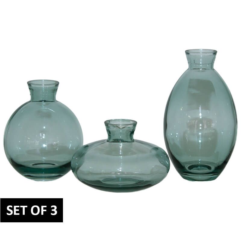 Bud Vase Set of 3 Bud Vase Set of 3, Colour: Green