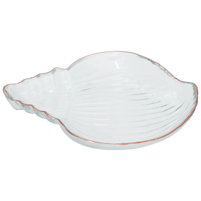 Shell Shaped Plate 21 x 15cm