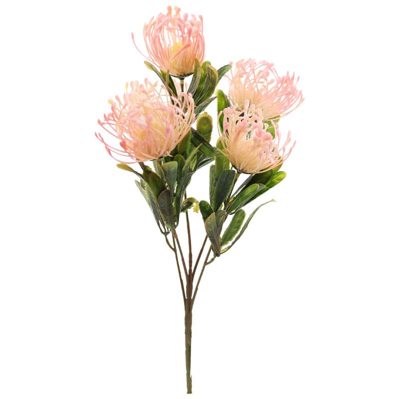 Botanicals Pink Pin Cushion Bunch 39cm