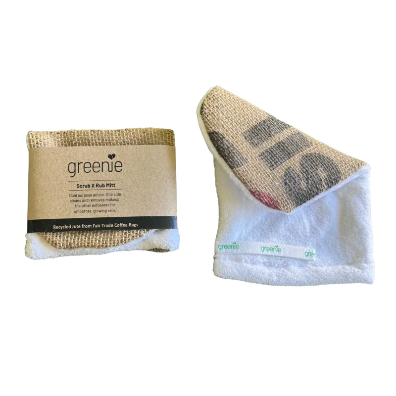 Greenie Beauty Scrub x Rub Mitt