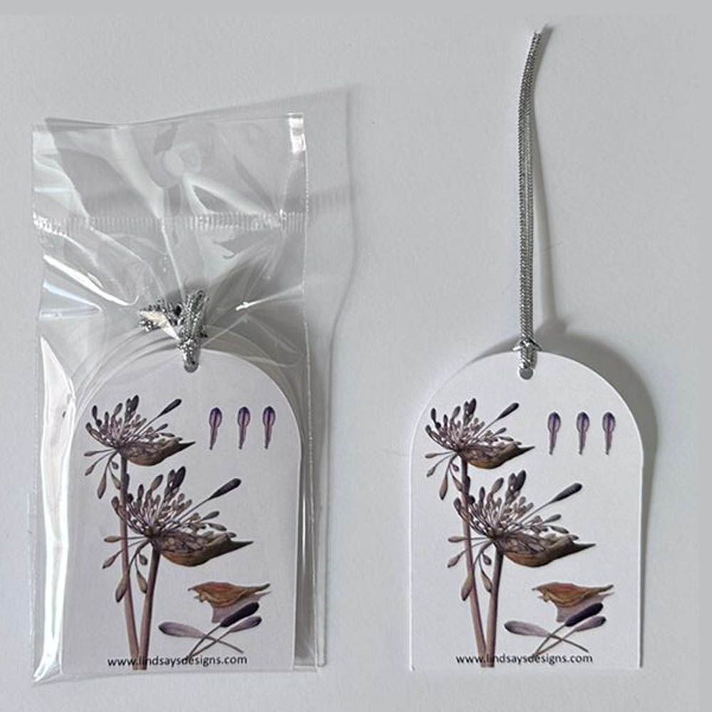 Gift Tags, Design: Agapanthus