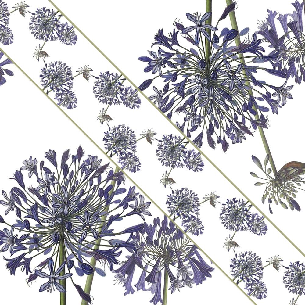 Table Runners, Design: Agapanthus