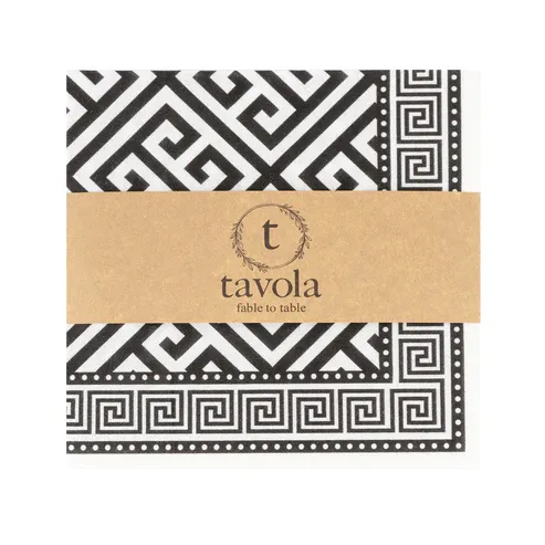 Tavola Serviettes Greek Set of 25