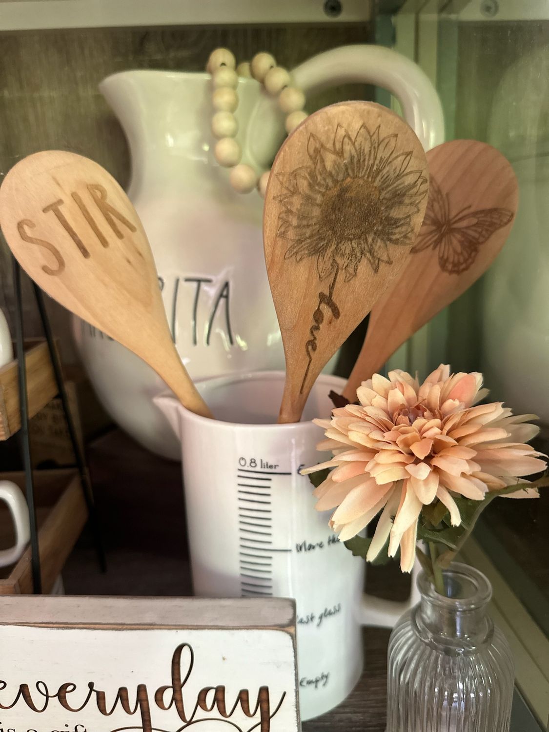 Engraved Wooden Spoon