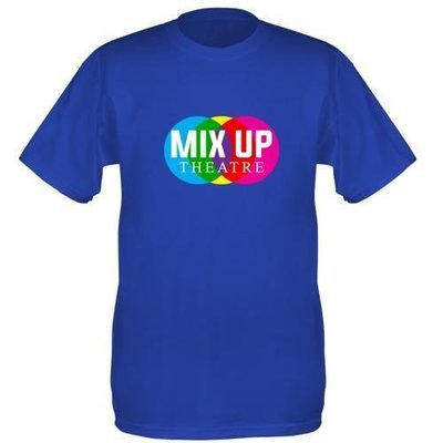 Mix Up Theatre T-Shirt - Royal Blue
