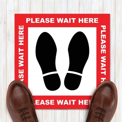 Floor Sticker - 24" x 24"
