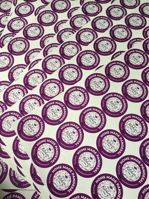 Sticker Label - 1" x 1"