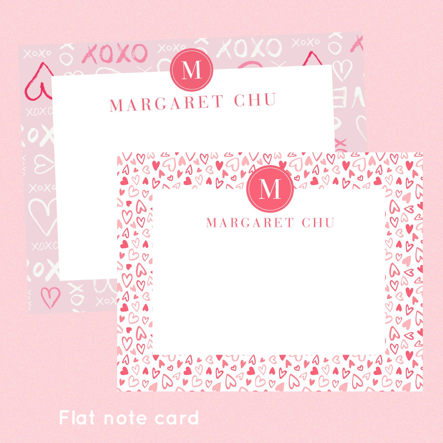 Valentine’s Hugs &amp; Kisses Paper Set