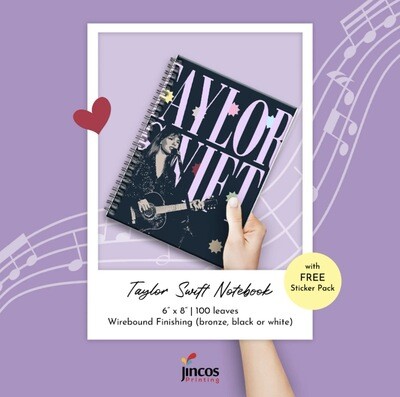 Taylor Swift Notebook