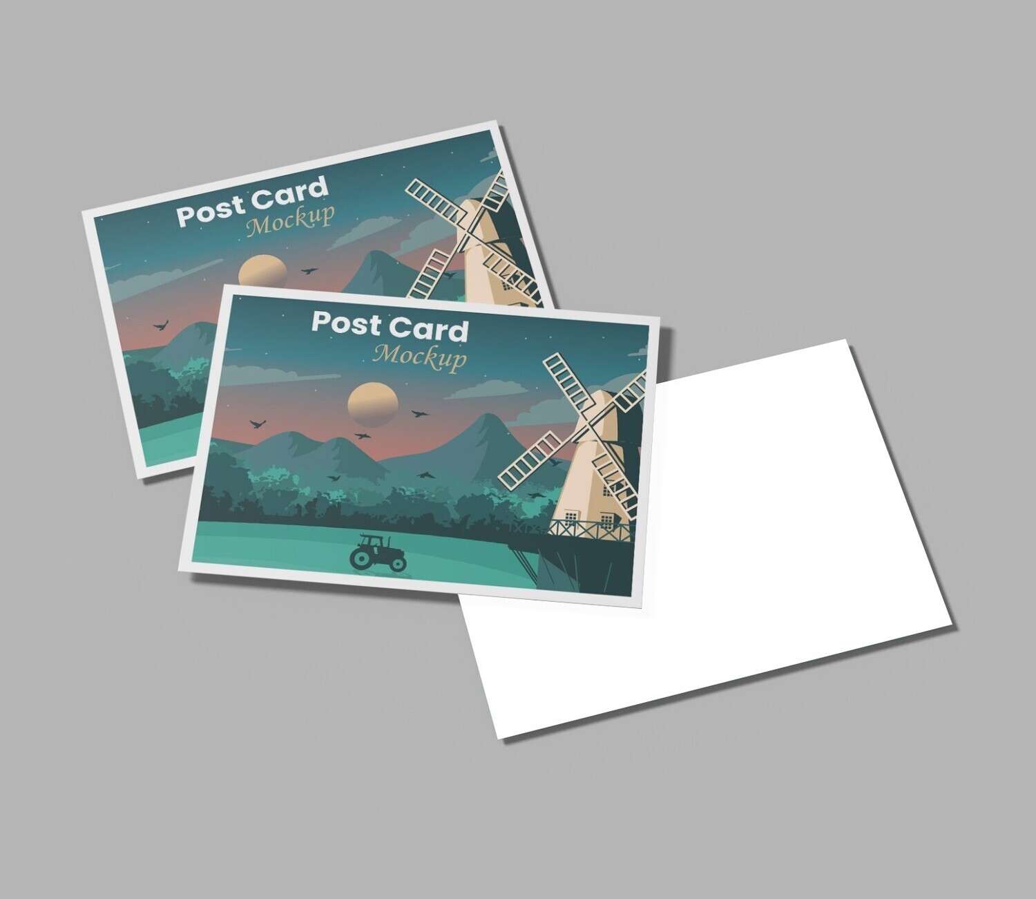 Postcard - 1 side print