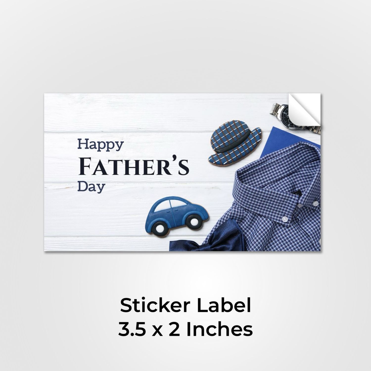 Sticker Label - 3.5&quot; x 2&quot;