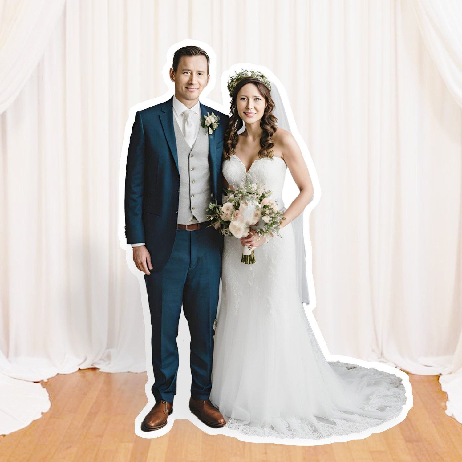 Wedding Life Size Standee