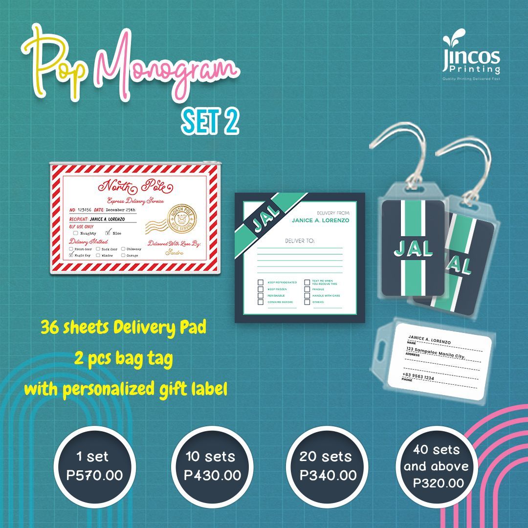 Pop Monogram - Gift Set 2