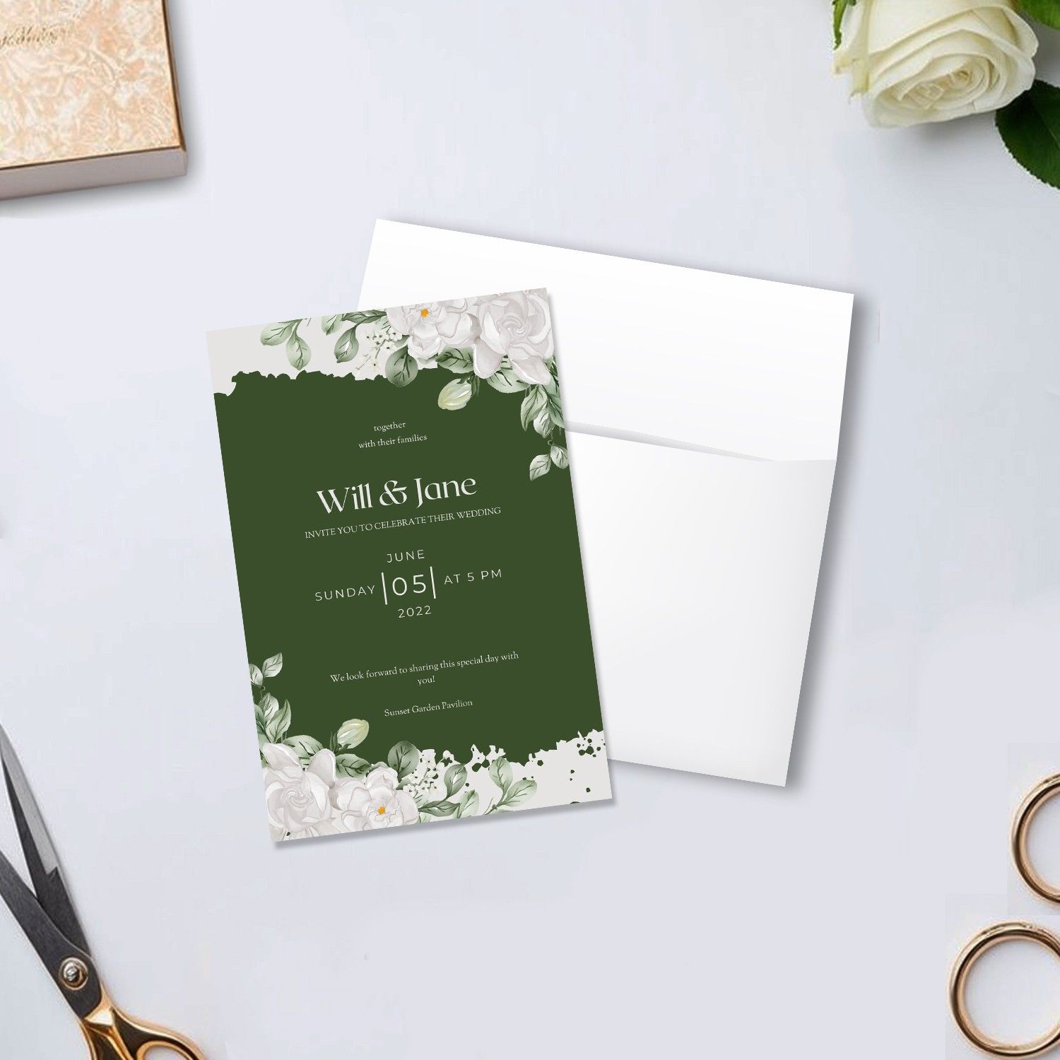 Invitation 4&quot; x 6&quot;