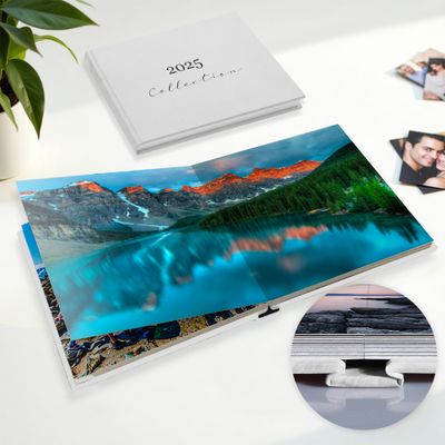Layflat Photo Book -  8″ × 8″