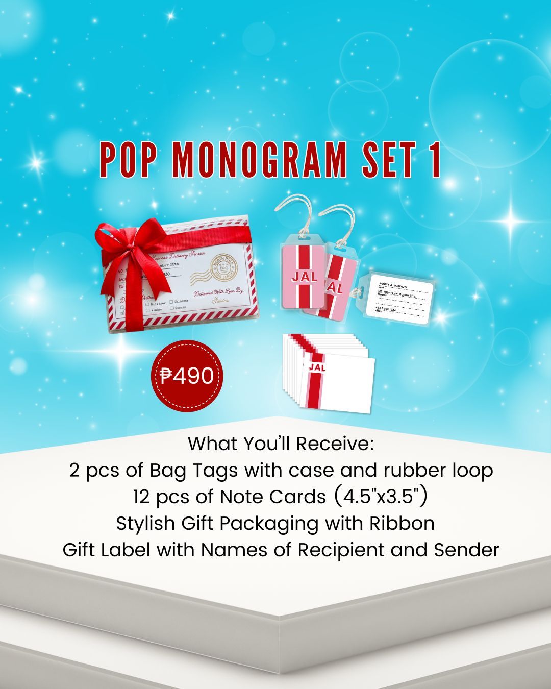 Pop Monogram Gift Set 1