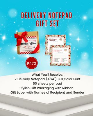 ​Delivery Notepad Gift Set